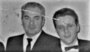Chicago Outfit heavyweights "Milwaukee Phil" Alderisio and his protege Tony  Spilotro are pictured together at a wedding..