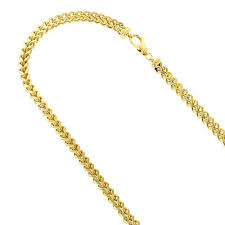 Maybe you would like to learn more about one of these? Elegant 14k Glittering Hollow Gold Square Franco Chain For Men 4mm