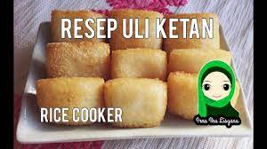 Beras ketan yang dimasak dengan rice cooker pun bisa pulen selama pas takaran airnya. Cara Membuat Uli Ketan Di Rice Cooker Enak Gurih Youtube