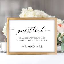 This Product Is An Editable And Printable Guest Book Sign You Can Edit The Text Wedding Guest Book Sign Printable Wedding Sign Wedding Guest Book Table Sign