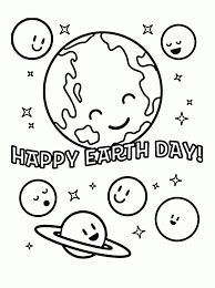 Mercury and venus have none. Earth Day Coloring Pages Earth Day Coloring Pages Planet Coloring Pages Kindergarten Coloring Pages