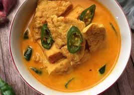 Makanan ini memiliki rasa yang enak dan gurih juga memiliki aroma yang sedap meskipun sedikit berasa pahit. Resep Sayur Santan Tahu Oleh Opibun Cookpad