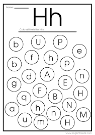 Letter h coloring pages are a fun way for kids of all ages to develop creativity, focus, motor skills and color recognition. Letter H Worksheets Flash Cards Coloring Pages