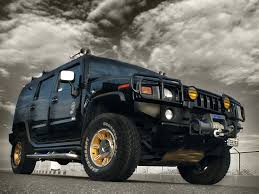 Black Crew Cab Pickup Truck Hummer Hd Wallpaper Wallpaper Flare