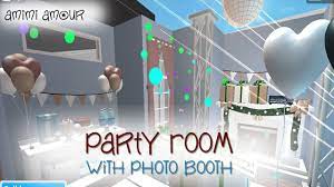 Welcome To Bloxburg Party Room Speed Build Youtube