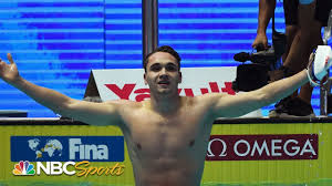 This look like a world record coming up in the men's 200 meters. Michael Phelps 200m Fly World Record Shattered By 19 Year Old Kristof Milak Nbc Sports Youtube
