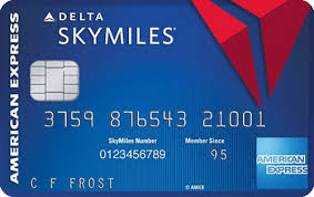 blue delta skymiles credit card from american express