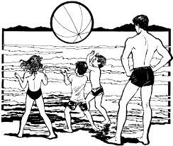 Here is your photo guide! Beach Black And White Family At The Beach Clipart Black And White 7 Wikiclipart