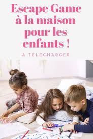 Escape Game A La Maison Des 6 Ans En 2020 Maison Enfant Enfant Apprendre En S Amusant