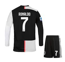 It was a real kit. Ronaldo 7 Printed Juventus Jersey 2019 20 Seria A Juventus Home Full Sleeves Football Jersey With Shorts Imported Master Quality S Amazon In Sports Fitness Outdoors