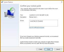 Cannot save restore point due to low max usage. How To Use System Restore In Windows 10 Deskdecode Com