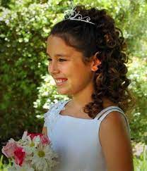 Pretty Flower Girl Hairstyles Junior Bridesmaid Hair Kids Hairstyles