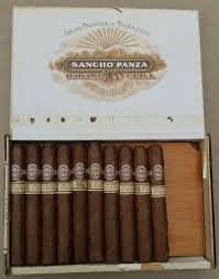 The sancho panza double maduro cigar gets its name from the fact that it has both a maduro the name sancho panza extra fuerte says it all. Sancho Panza Havana Cuba 22 Vintage Cigars Collector S Catawiki
