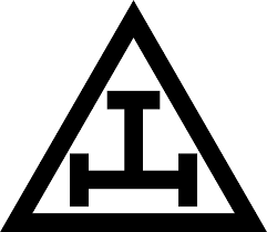 Black And White Checkered Floor Freemason The Triple Tau Symbol For Grand Emblem Of Royal Arch Masonry Logia Masonic Symbols Royal Arch Masons Freemasonry
