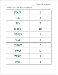 Standard 4 students should practice questions and answers given here for mathematics in grade 4 which will help them. Match The Number Names With Their Numbers Estudynotes