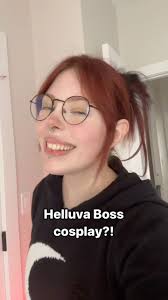 She’s finally here!!! 🩶 Who’s your favorite Helluva Boss character?!, .,  ., #helluvaboss #helluvabossloona #loonahelluvaboss