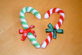 Tutorial caramelo navidad candy cane crochet. Crochet Candy Cane Christmas Classic