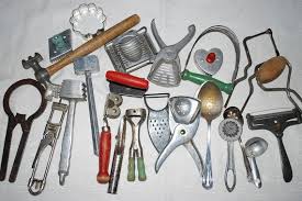 antique kitchen utensils