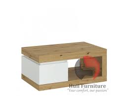 Oak coffee table with drawers | coffee table design ideas. Luci Coffee Table White And Oak Coffee Table No Handles Sysytem One Drawers Modern Coffee Table