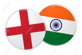 Cricketers around the world reacted to the thrilling finale which went italy's way after marcus rashford, jadon sancho and bukayo saka missed from the spot. News Concept England Flag Button On India Flag Button 3d Illustration Stock Photo Picture And Royalty Free Image Image 75616773