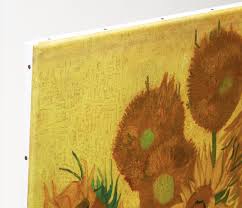 The sunflowers bearbrick is sold in a limited edition and is a unique collector's item! Vincent Van Gogh Sunflowers On Canvas 37x29cm