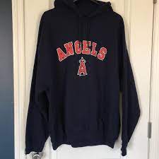 Stitches Shirts Stitches Brand Xl La Angels Hoodie Sweatshirt Poshmark