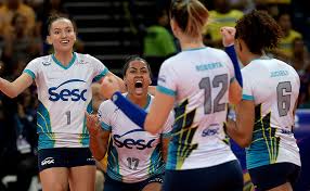 Jogo da superliga feminina de vôlei 2019/2020. Ja Da Para Dizer Que O Sesc Rj E O Campeao Da Superliga Feminina De Volei Ganhador Com