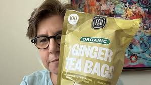 Amazon.com : FGO Organic Ginger Tea, 100 Count, Eco-Conscious Tea Bags,  Caffeine Free, Packaging May Vary (Pack of 1) : Grocery & Gourmet Food