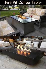 As the name implies, these unique products provide the beauty and warmth of a cozy fire as well as the added functionality of an outdoor table. Diy Fire Pit Coffee Table Diy Projects For Everyone Fire Pit Coffee Table Patio Furniture Fire Outdoor Fire Pit