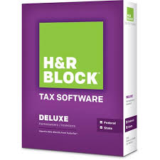 H R Block Tax Software 13 Deluxe Plus State Pc Mac Walmart Com Walmart Com