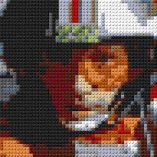Luke Skywalker In X Wing Lego Mosaic 15 In X 15 In Lego Mosaic Star Wars Pop Art Star Wars Blanket