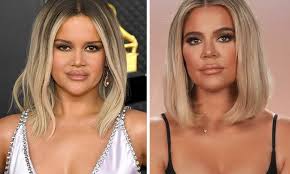 Scroll on to see what the star had to say in response to a fan's observation. Maren Morris Fans Nearly Mistake Her For Khloe Kardashian At The 2021 Grammy Awards Daily Mail Online