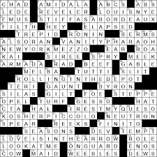 The new york times mini crossword is a mini version for the nyt crossword and contains fewer clues then the main crossword. 1217 17 Ny Times Crossword Answers 17 Dec 2017 Sunday Nyxcrossword Com