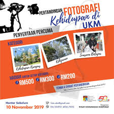 Semakin kompleksnya permasalahan dan semakin tajamnya persaingan di berbagai bidang membuat kebutuhan akan para profesional dan pakar yang handal dibidang komunikasi sangat tinggi di indonesia dan internasional. Ukm Malaysia On Twitter Pusat Komunikasi Korporat Ukm Mempelawa Semua Yang Berminat Untuk Menyertai Pertandingan Fotografi Bertemakan Kehidupan Di Ukm Tarikh Tutup Dilanjutkan Sehingga 10 November 2019 Maklumat Lanjut Di Url Https T Co