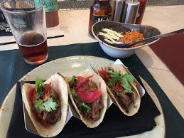 Baja fish tacos are the perfect summer dinner. Roasted Pork Tacos Al Dos Caminos Picture Of Dos Caminos New York City Tripadvisor