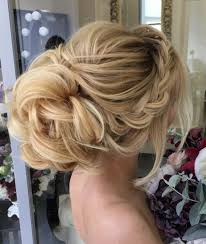 Leave the remaining dreadlocks open and sweep them on the side. Side Braided Loose Bun Wedding Hairstyle Modwedding