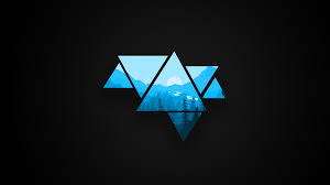 Minimalistic Mountains Black Version 1920x1080 Minimalist Desktop Wallpaper Desktop Wallpaper Art Desktop Wallpaper Black