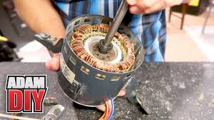 The electrical circuit for an electric furnace will depend on the number and watt or kw size of the electric heating elements. How To Oil Electric Hvac Fan Motors With No Port Squeaky Furnace Repair Youtube