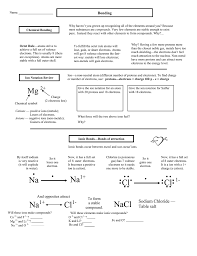 Which of the following is the best description of how electrons are transferred in an ionic bond? Ionic Bonds Worksheet Part A Valence Electrons And Charges Amashusho Images