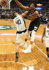 Low price guarantee · brand new prices · canvas & framed ship free What Pros Wear Giannis Antetokounmpo Hammers Dunk Over Ivica Zubac In The Nike Zoom Freak 1 Shoes What Pros Wear