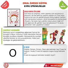 Once Okul Oncesi Hesabi On Instagram 22 Mayis Cuma Evde Etkinlikler I 2020
