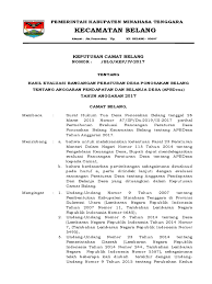 Maybe you would like to learn more about one of these? Sk Camat Evaluasi Apbdes