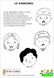 Idee E Proposte Didattiche Per Lo Sviluppo E L Apprendimento Risorse Per Insegnanti Educatori Genitori E Bambini Emozioni Infanzia Filastrocche