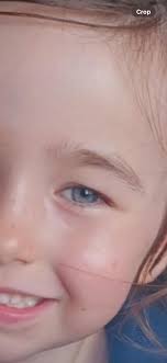 What colour would you say my daughter's eyes are? I've always called them  blue, but lately she's been saying they're green. They definitely look  different depending