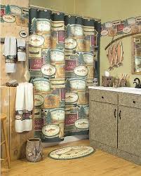Many of our shower curtains are part of a coordinating bathroom ensemble that features bears, wildlife, pine cones, and other rustic themes. 48 Fish Design Bathroom Wallpaper On Wallpapersafari