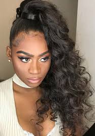 But the common misconception is that there are very few ponytail hairstyles to choose from. 23 New Ways To Wear A Weave Ponytail Page 2 Of 2 Stayglam