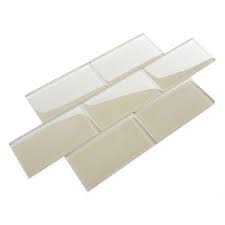 Tan Sg08 Glass Subway Tile Kitchen Backsplash Glass Subway Tile Backsplash