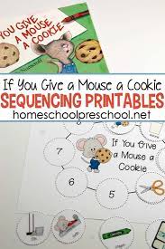 Your kiddos will flip for this fun counting game from toddler approved made with plastic lids or preschoolers will love working on these if you give a mouse a cookie free printables after you've read the story to them a time or two… or a hundred. If You Give A Mouse A Cookie Sequencing Printables