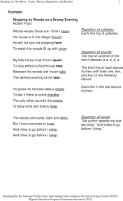 Must use the 4 words in row a in your first stanza, words in row b inyour second stanza for a total of 4 stanzas, 4 row d baby cautious unarmed wooden. Reading On The Move Poetry Rhyme Repetition And Rhythm Pdf Free Download