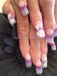 Acrylic nails often get a lot of bad press. Eye Candy Nails Training Glitter Fade Acrylic With 3d Flower Nail Art By Elaine Moore On 4 August 2012 At 01 39